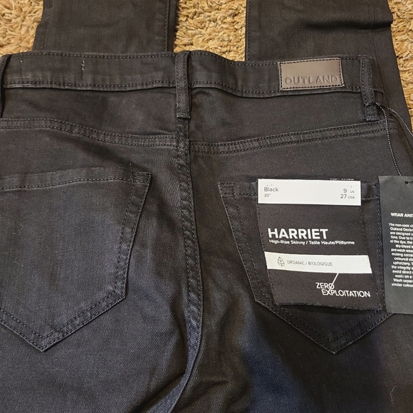 Outland Harriet Black Denim Skinny Jean - Picture 6 of 6